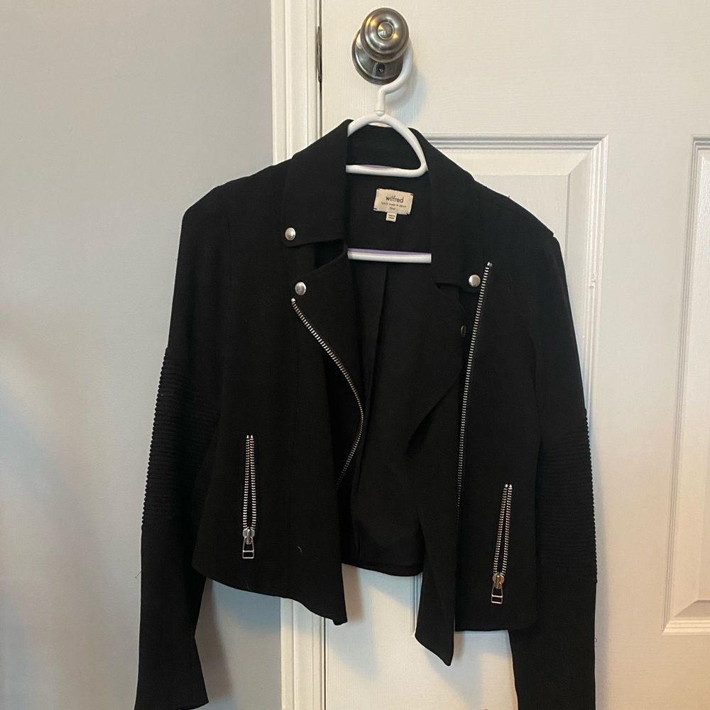 Wilfred Aritzia moto jacket